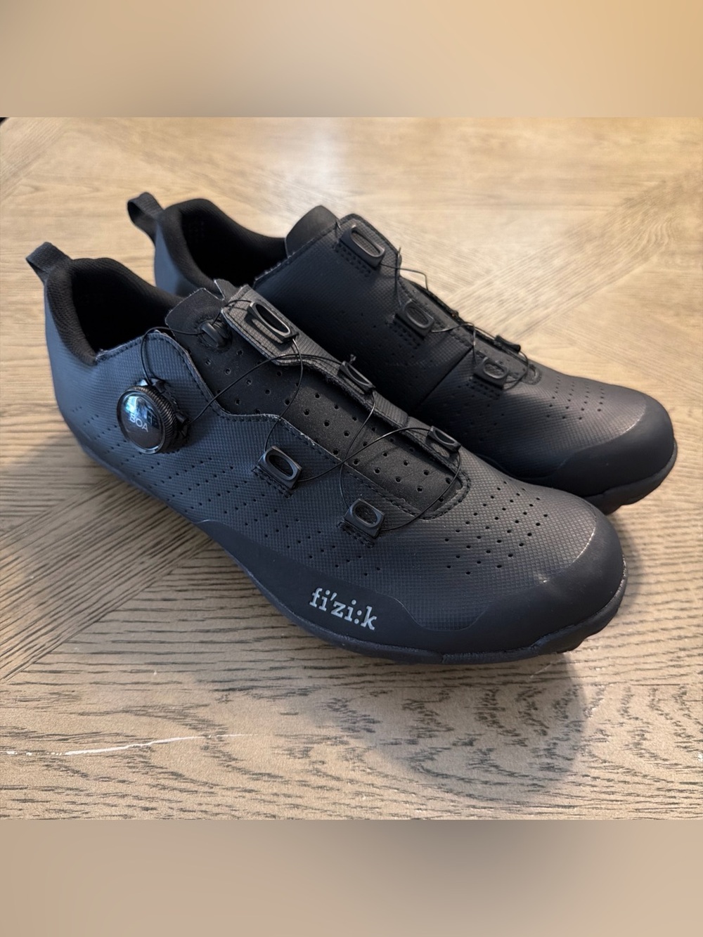 Fizik R5 Tempo Overcurve Men's Cycling Shoes, Black/Black 11